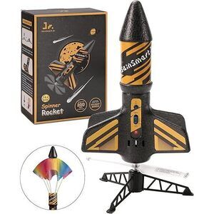 Rocket Launcher For Kids, 200 Feet Of Flight Altitude, Motorized Air Rocket With